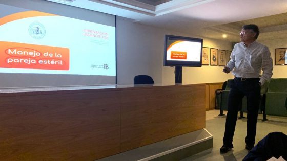 Instituto Bernabeu Gyneacologist addresses diagnostic guidance during the Treatment of the Sterile Partner course organised by the Spanish Society of Gynaecology and Obstetrics