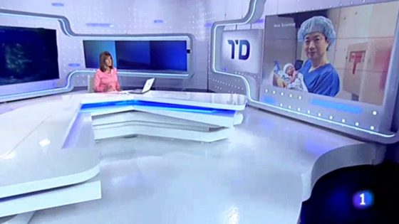 Dr Bernabeu views on TVE newscast