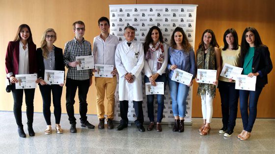 Nine students of Medicine, Biology and Nursing receive a scholarship from charitable Foundation Rafael Bernabeu to support them in their degree