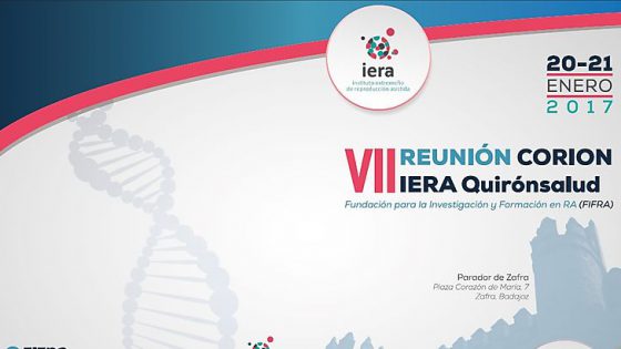 Instituto Bernabeu takes its reserch on ovarian response genetic markers to the VII Edition of the Corion Meeting in Badajoz