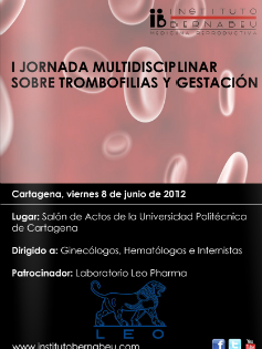 Cartagena acoge la I Jornada multidisciplinar sobre trombofilias y gestación