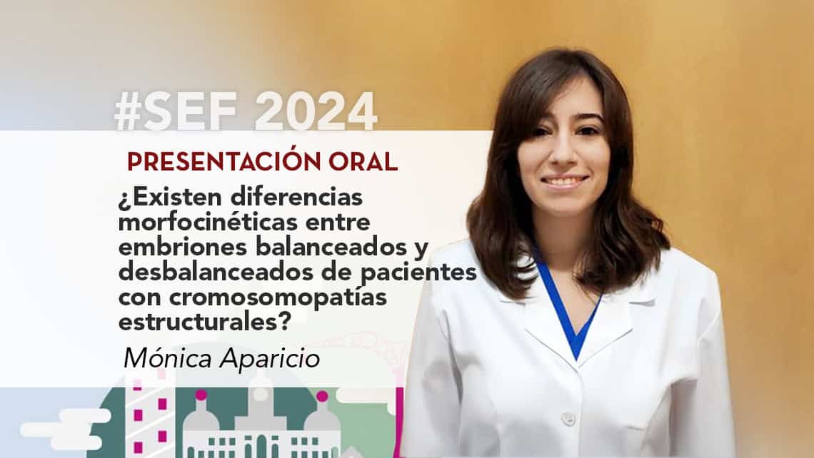Instituto Bernabeu presents at the SEF congress a study on the embryo development from patients with chromosomal abnormalities