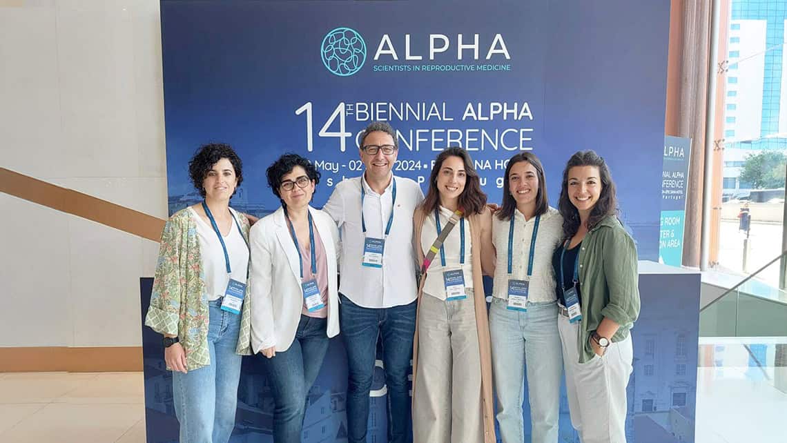 Instituto Bernabeu attends the ALPHA congress on assisted reproduction with five scientific studies.