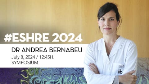 La dottoressa Bernabeu, relatrice al simposio sulla follitropina delta a ESHRE 2024